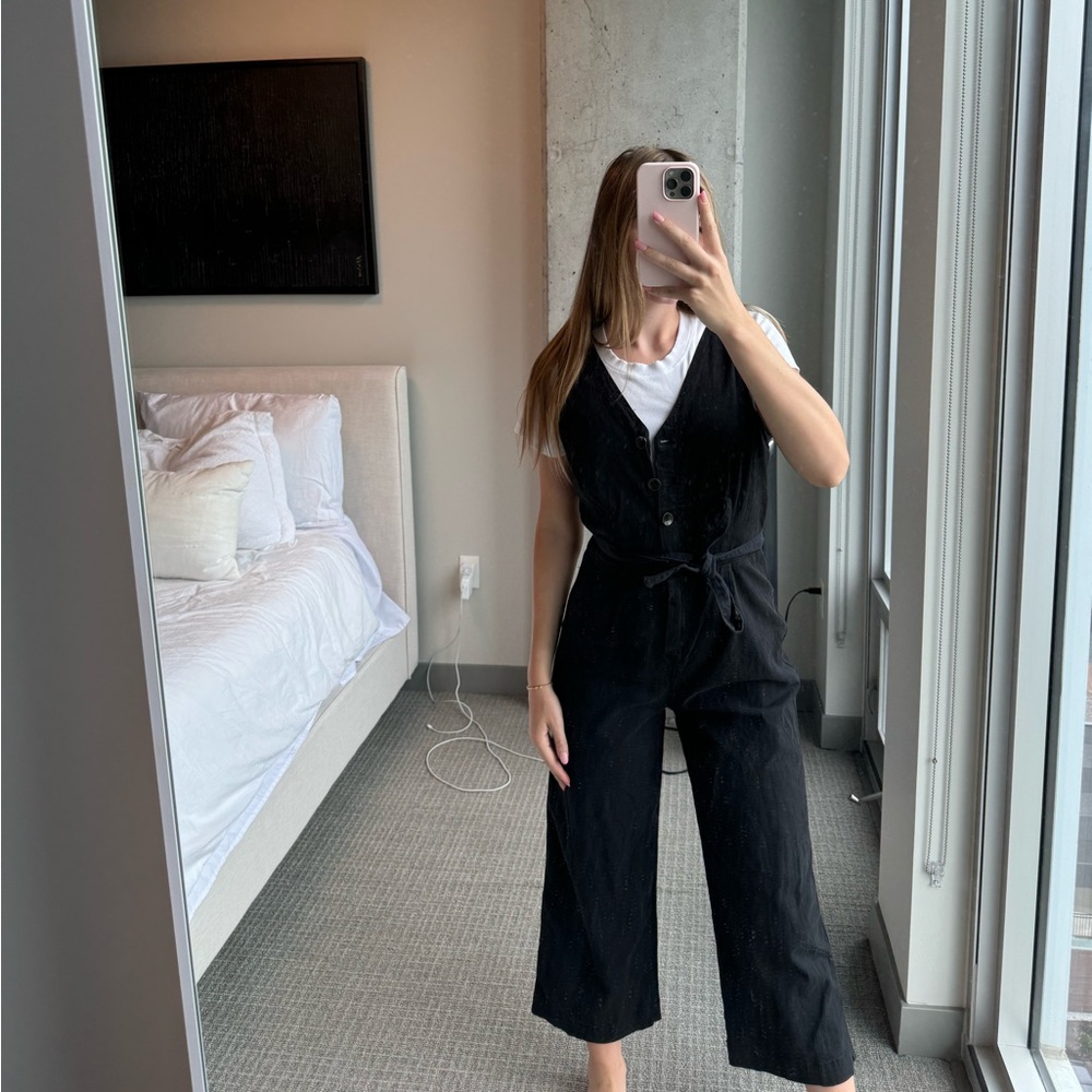 Black jumpsuit